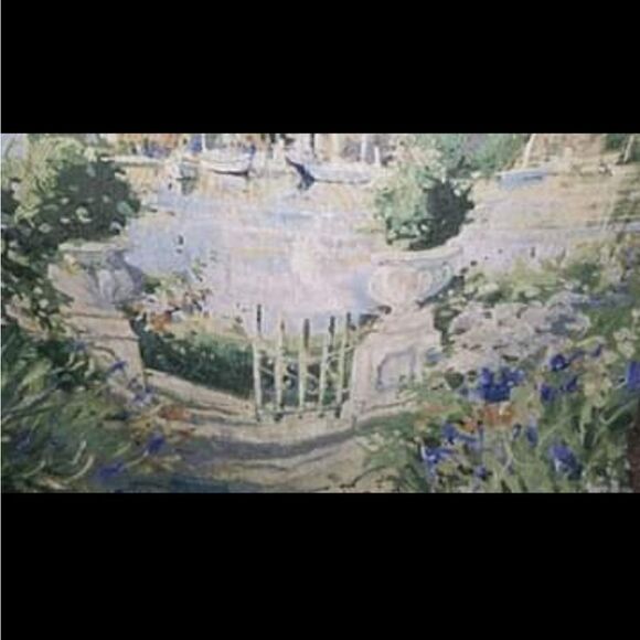 M Simandel | Italian Countryside Woven Tapestry - Picture 2 of 4